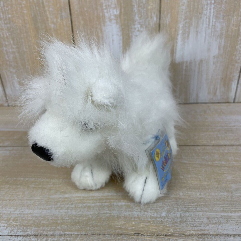 Ganz Webkinz Samoyed Plush Toy Dog HM176 w/Unused Code Retired